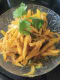 Raw mango onion salad