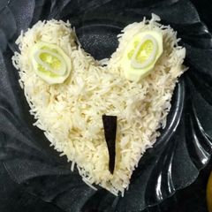 A picture of Steamed rice.