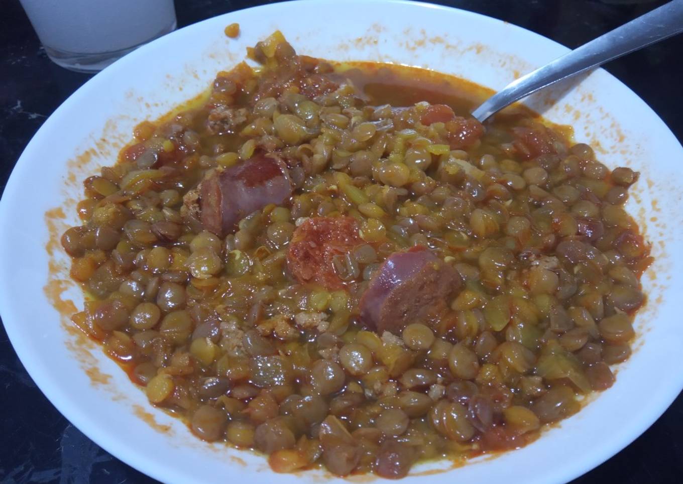 Lentejas con chorizo