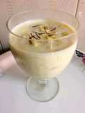 Thandi kheer with kesar