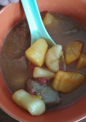 Foto resep Kolak ubilastiara(ubi talas mutiara)