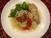 Gambar spageti kuah