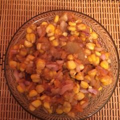 A picture of Corn salad.