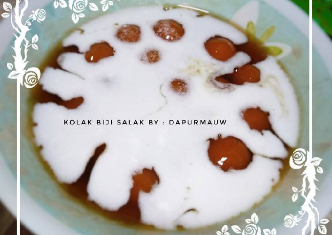 Panduan Membuat Resep (34) Kolak Biji Salak