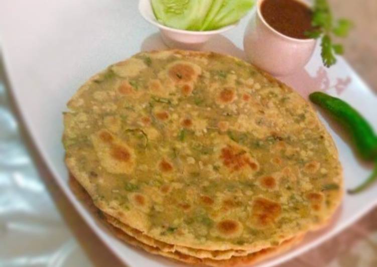 Easiest Way to Prepare Homemade Besan ki Roti / Paratha