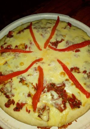 Una foto de Pizzas caseras