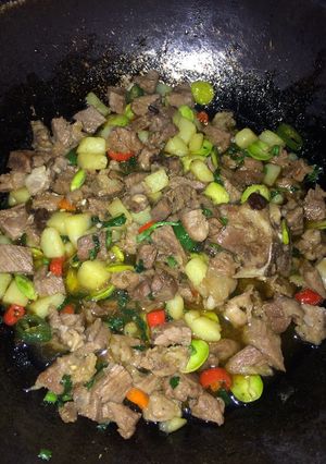 Foto resep Oseng Pete Daging Sapi