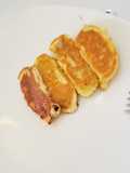 Guineos empanado en harina de pancakey