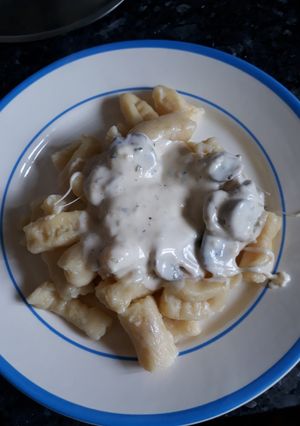 Una foto de Crema o salsita acompañante