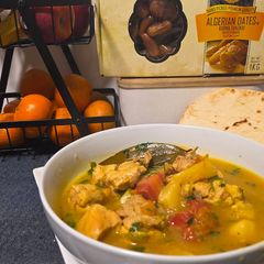 A picture of Chicken stew.