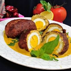 A picture of Nargisi kofta.