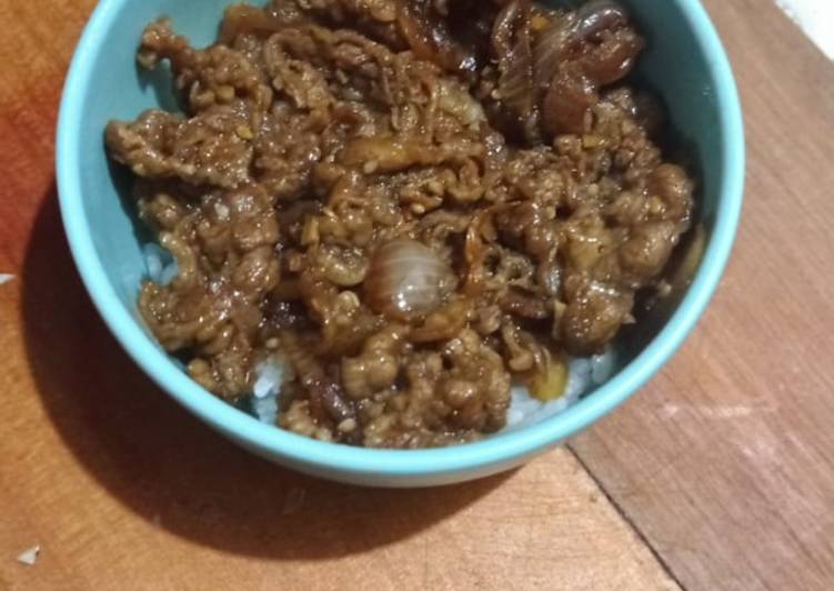 Beef Rice Bowl