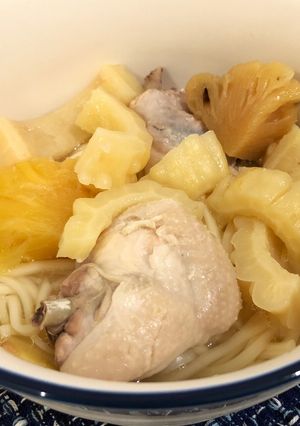 簡易鳳梨苦瓜雞 的食譜成品照片