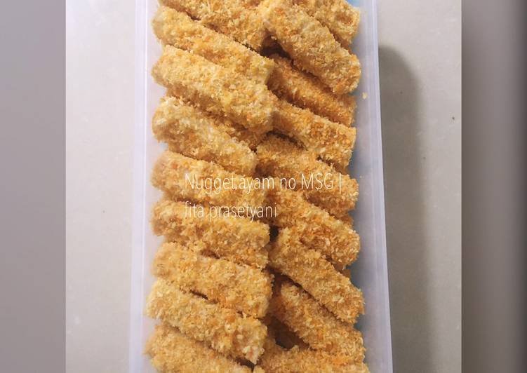 Resep: Nugget ayam homemade no MSG Menu Enak