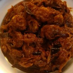 A picture of Simple prawn roast.