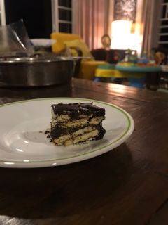 Gambar Kek Batik Crunchy