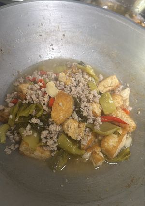 Foto resep Daging b2 sayur asin