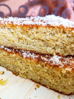 Foto de Bolo de batata doce e coco