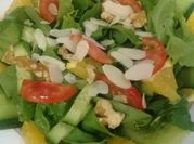 A picture of rocket veggies