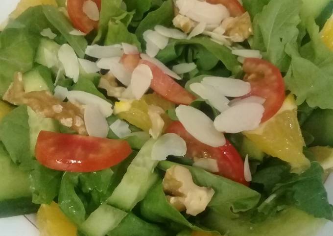 How to Make Mario Batali Jarjeer Salad/ Rocket Salad