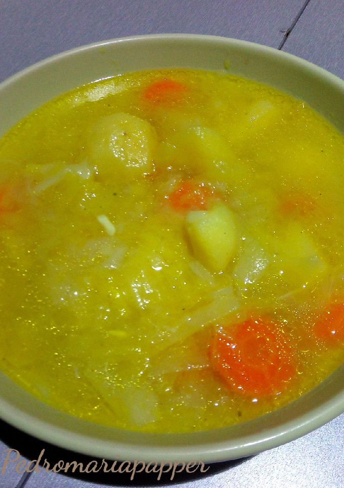 Una foto de Porrusalda.(Thermomix)