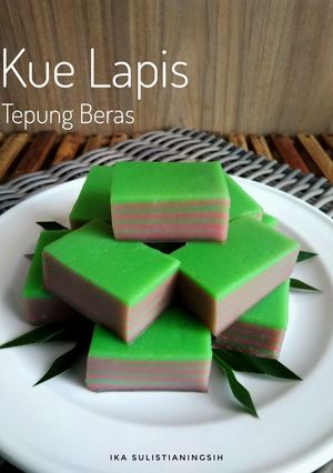 Foto resep Kue Lapis Tepung Beras