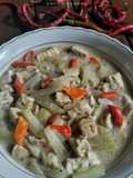 45. Sayur Santan isi Tempe, Tahu dan Labu Siam