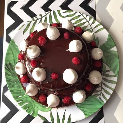 Gateau Festif A Etage Parfum Chocolat Citron Framboise De Barbara Selles Brenet Cookpad