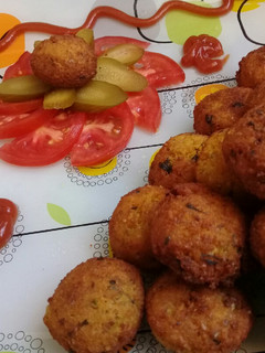 عکسی از دستور فلافل خونگی