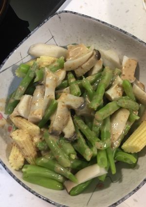 胡麻醬拌三蔬 的食譜成品照片