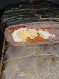 Una foto de Matambre relleno arrollado