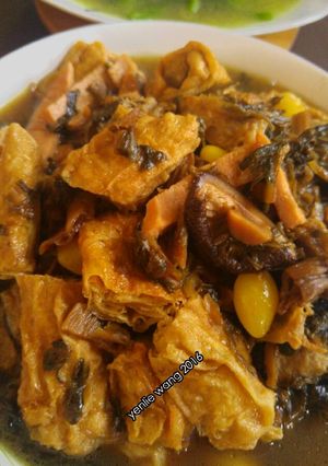 Foto resep Khau bak versi vegetarian