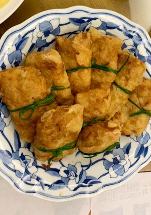 腐皮蝦捲 的食譜成品照片