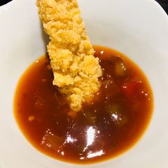 A picture of Sweet and Spicy Apricot Dipping Sauce.