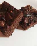 Brownie de porotos negros: sin gluten, sin lácteos, sin huevo
