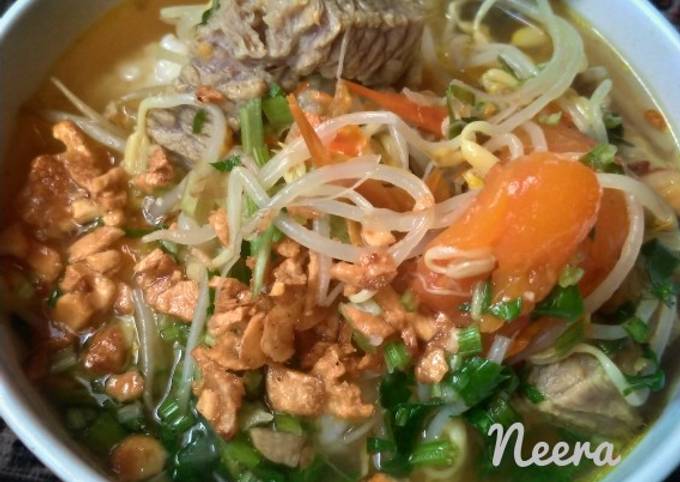 Resep Soto Bening Daging Sapi (Solo) Yang Bisa Manjain Lidah