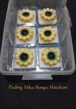 Foto resep Puding Mika Bunga Matahari