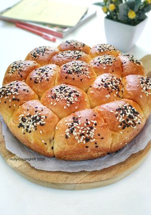 Foto resep Roti Sobek 3 rasa