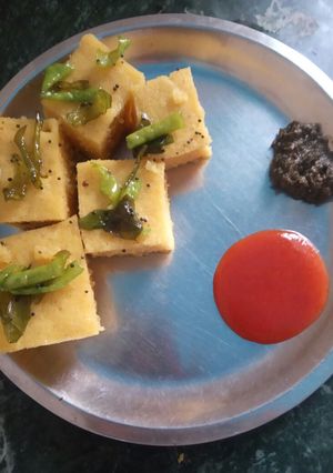 ढोकला (Dhokla recipe in Hindi) रेसिपी मुख्य फोटो