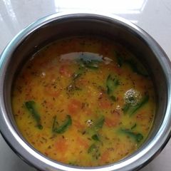 A picture of Tadka Tomato dal.