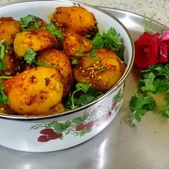 A picture of Chatpate Aloo.