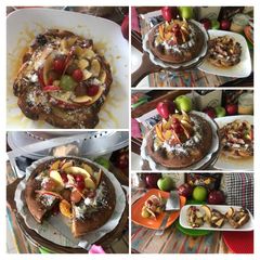 A picture of Super Moist French Apple Cinnamon Cake.