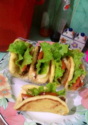 Foto resep 7. Pao Lipat sandwich