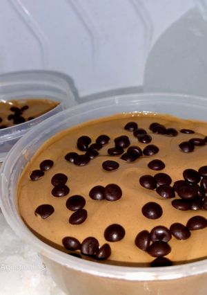 Foto resep Ice cream Pondan coklat with chocochip