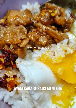 Foto resep Ayam Karaage Saus Mentega