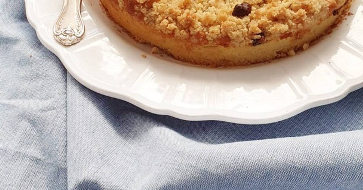 Gateau Crumble Poire Chocolat De Aux Douceurs De Gaelle Cookpad