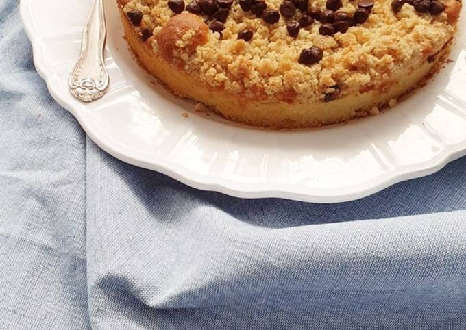 Gâteau Crumble poire chocolat 🍫