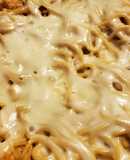 Espaguetti en crema de chipotle con pollo🌺