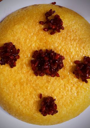 عکسی از دستور ته چین مرغ بدون ماست ! 🥮