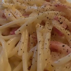 Spaghetti Carbonara A picture of Spaghetti Carbonara.